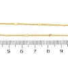 Brass Curb Chains Necklaces for Women NJEW-D302-06G-3