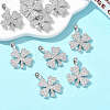 SHEGRACE Brass Clear Cubic Zirconia Pendants XGRQ3K944-564P-4