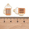 Alloy Enamel Pendants FIND-H020-01B-G-3