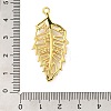 Brass Micro Pave Cubic Zirconia Pendants KK-C072-28A-G-3