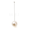 Brass Stick Lapel Pin Clutch Brooch Findings PL-G001-01A-P-1