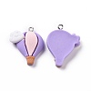 Opaque Resin Pendants RESI-M028-03A-2