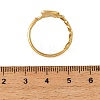 Ocean 304 Stainless Steel Cuff Open Rings SA-CBA183D-12G-3