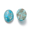 Natural Turquoise Cabochons G-M355-A01-2
