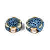 Vintage Handmade Porcelain Beads PORC-N013-25-08-2