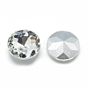 Pointed Back Glass Rhinestone Cabochons RGLA-T029-8mm-01-2