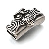 304 Stainless Steel Slide Charms STAS-F356-15AS-06-2