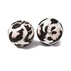 Food Grade Eco-Friendly Printed Silicone Beads SIL-A013-01A-12-2