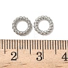 304 Stainless Steel Twisted Ring Linking Rings STAS-L300-005B-P-2