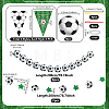 4Pcs 2 Styles Paper Football Hanging Banner DIY-PH0038-66-2