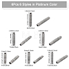6Pcs 6 Style Iron Dart Barrels for Soft Tip Darts FIND-CA0006-60B-2