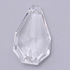 Transparent Glass Big Pendants GLAA-WH0022-28-1