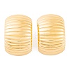 Ion Plating(IP) 304 Stainless Steel Stud Earrings for Women EJEW-L272-008G-1