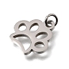 304 Stainless Steel Pendants STAS-E532-10P-2