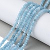 Dyed Natural Malaysia Jade Rondelle Beads Strands LS-G-E316-2x4mm-64-5