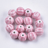 Handmade Porcelain Beads X-PORC-S498-25B-1