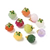 Glass Charms GLAA-P072-04G-1