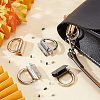 WADORN 8 Sets 4 Colors Alloy Bag Suspension Clasps FIND-WR0005-27-2