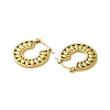 304 Stainless Steel Hoop Earrings for Women EJEW-B054-08G-2