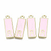 Alloy Enamel Pendants ENAM-T012-01R-RS-1