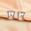 316 Surgical Stainless Cuff Earrings X-EJEW-C160-01AS-5