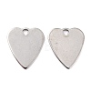 201 Stainless Steel Pendants STAS-K217-68B-1