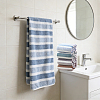 Polyester Stripe Towel AJEW-FZC0001-007D-4