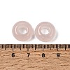 Natural Rose Quartz European Large Hole Beads X-G-Q442-19-3