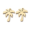 304 Stainless Steel Pendants STAS-C176-01G-1