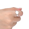 Brass Pad Ring Base Findings X-EC022-S-2