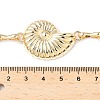 Summer Iron Conch Link Chain Waist Belly Chains for Women LS-AJEW-G067-01G-3