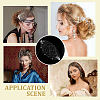 Polyester Fascinator Mesh Face Veil AJEW-CY0002-99-5
