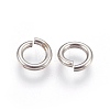 Tarnish Resistant 304 Stainless Steel Saw Cut Open Jump Rings STAS-P212-25P-23-3
