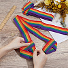 2Pcs Polyester Yoga Mat Stripe Strap AJEW-CY0002-80-3