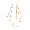 Brass Box Chains Tassel Big Pendants KK-S348-466G-NF-1