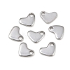 Tarnish Resistant 304 Stainless Steel Stamping Blank Tag Pendants STAS-Q024-1-1