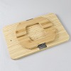 Bamboo Clip On Safa Table AJEW-WH0596-920-2