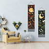 Moon & Sun Pattern Polyester Decorative Wall Tapestrys AJEW-WH0399-023-2
