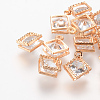 Rhombus Alloy Charms ZIRC-R007-053A-03-1