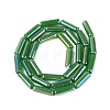 Electroplate Imitation Jade Glass Beads Strands EGLA-Q132-02A-A01-2