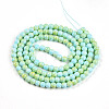 Baking Painted Glass Beads Strands DGLA-N003-6mm-C04-3