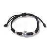 Adjustable Nylon Thread Braided Bead Bracelets BJEW-JB10079-05-1