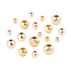 Brass Round Spacer Beads KK-BC0007-27-1