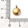 304 Stainless Steel Black Enamel Charms STAS-R009-01G-Y-3