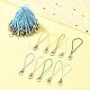 100Pcs Polyester Cord Mobile Straps MOBA-FS0001-02E-8