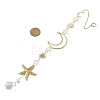 Glass Hanging Suncatchers HJEW-JM04564-3