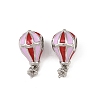 Brass Enamel Pendant Bails KK-H524-13P-1