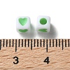 Opaque Acrylic Beads OACR-D301-06A-3