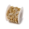Brass Pineapple with Star Link Chains KK-D422-03G-2