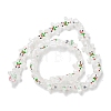 Christmas Handmade Lampwork Beads Strands LAMP-M021-02B-1